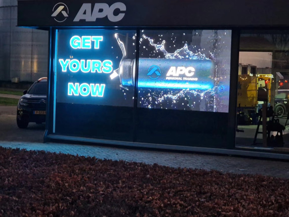 Affichage LED extérieur pour APC Personal Training